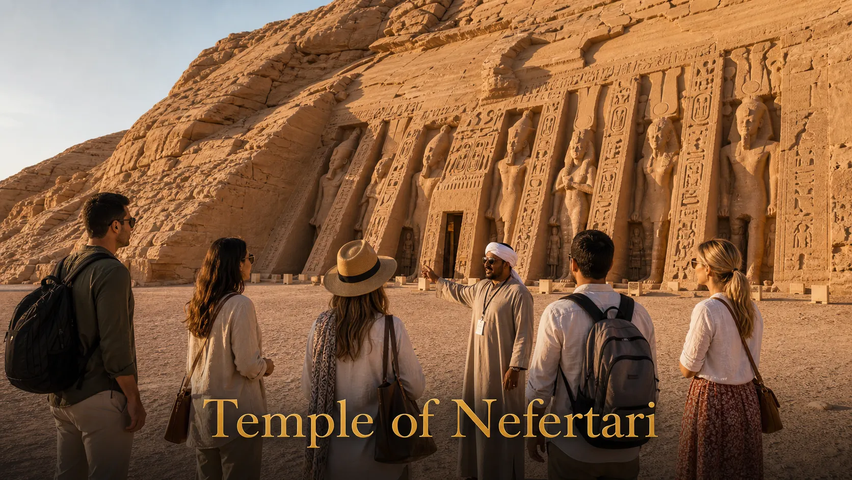 Temple of Nefertari, Abu Simbel, Nubia, Egypt