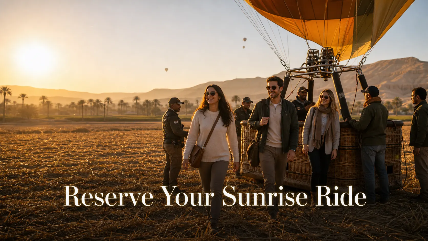 Reserve Your Sunrise Ride, West Bank, Luxor, Egypt