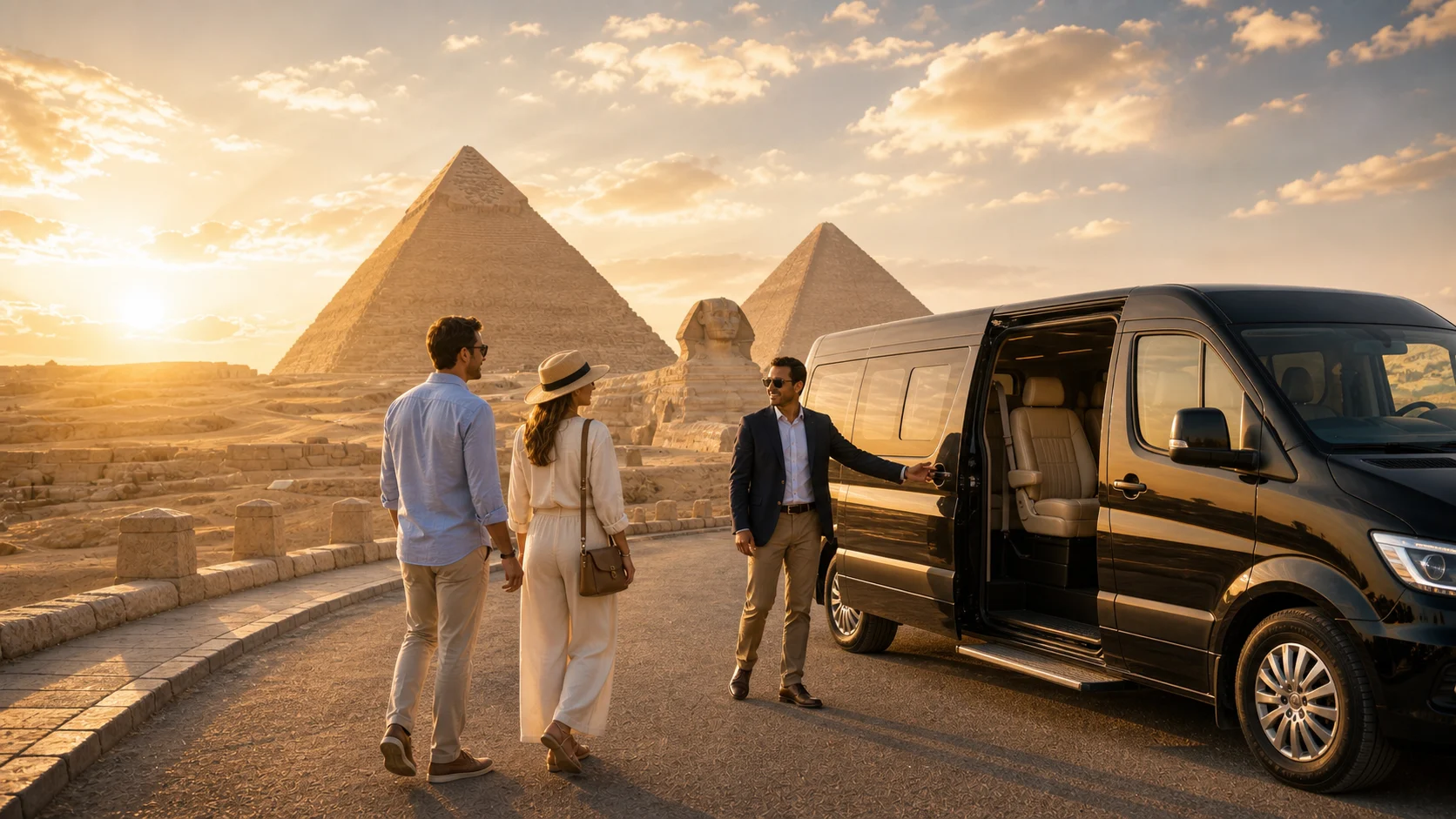 Private Return, Giza Plateau, Cairo, Egypt