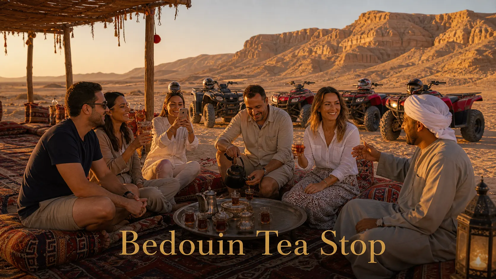 Bedouin Tea Stop, Western Desert, Luxor, Egypt