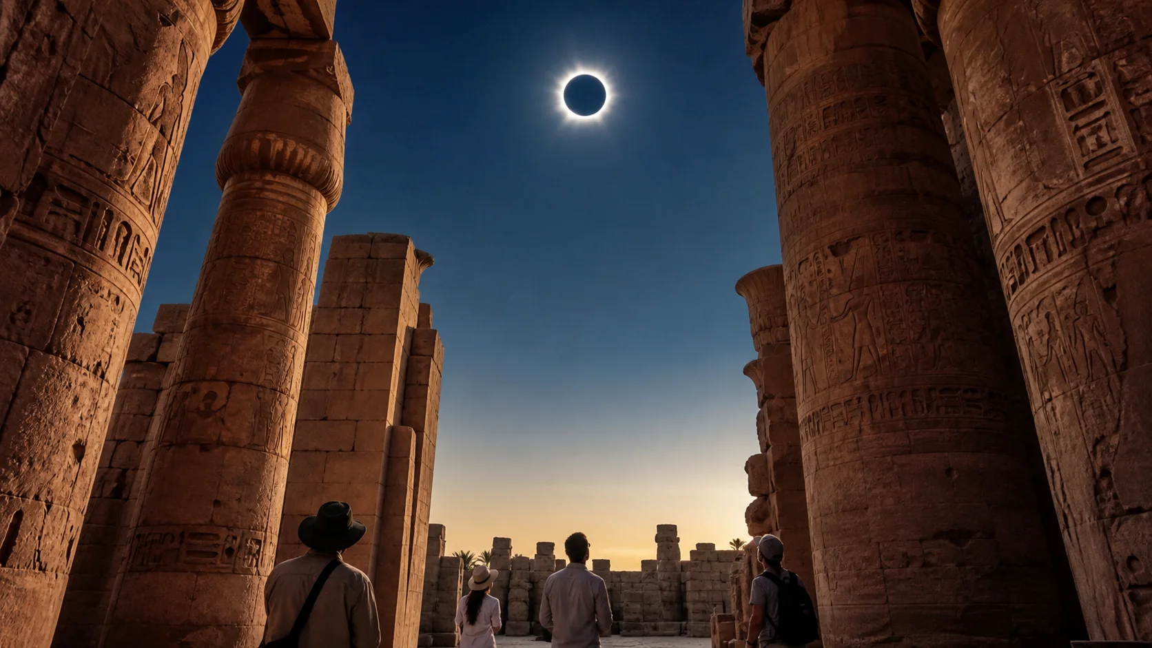 Karnak's Celestial Axis, Royal Nile Villas, Luxor West Bank, Egypt