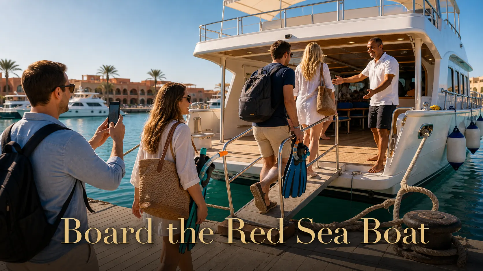 Board the Red Sea Boat, Hurghada, Red Sea, Egypt